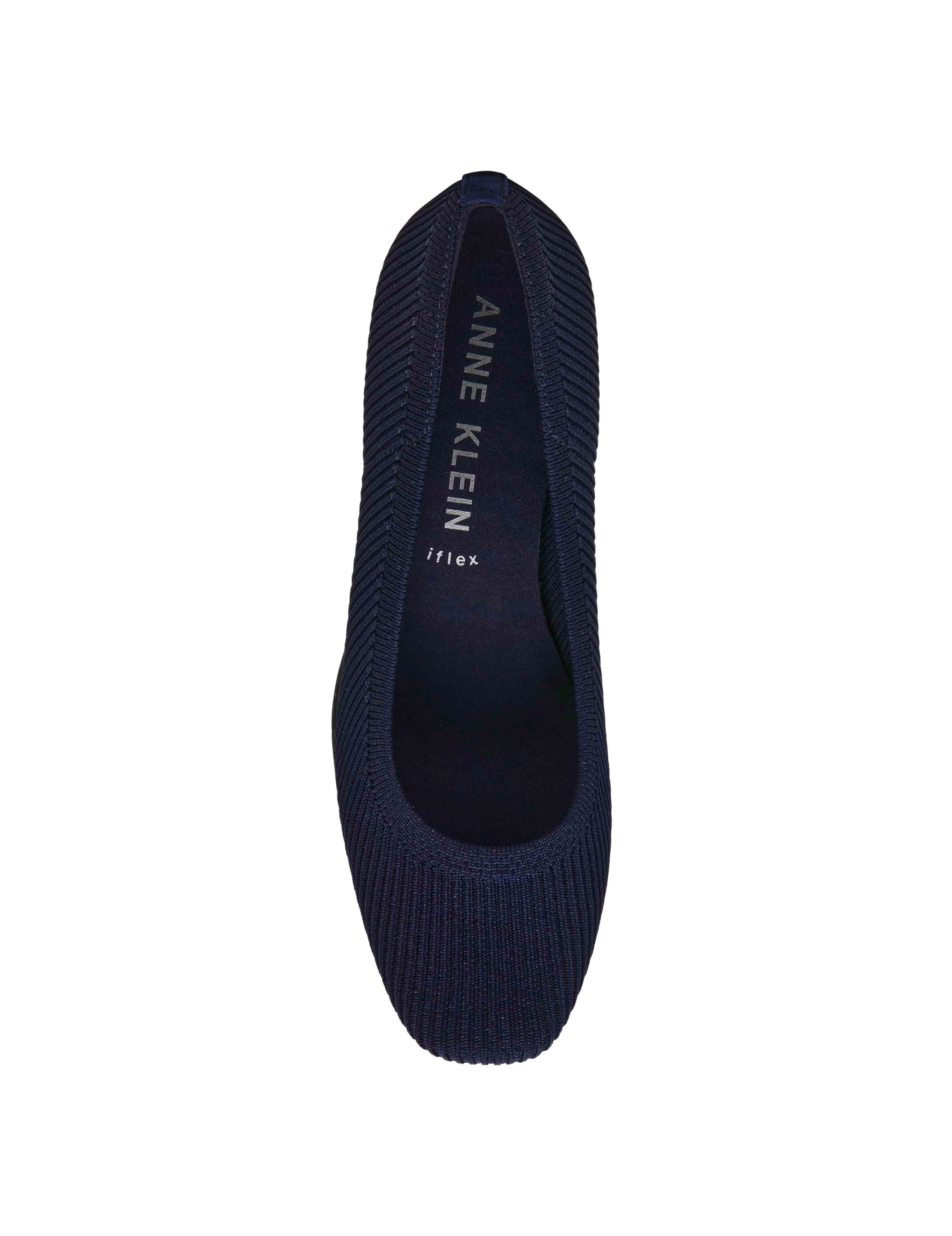 Wisher Wedge - Anne Klein Navy Knit