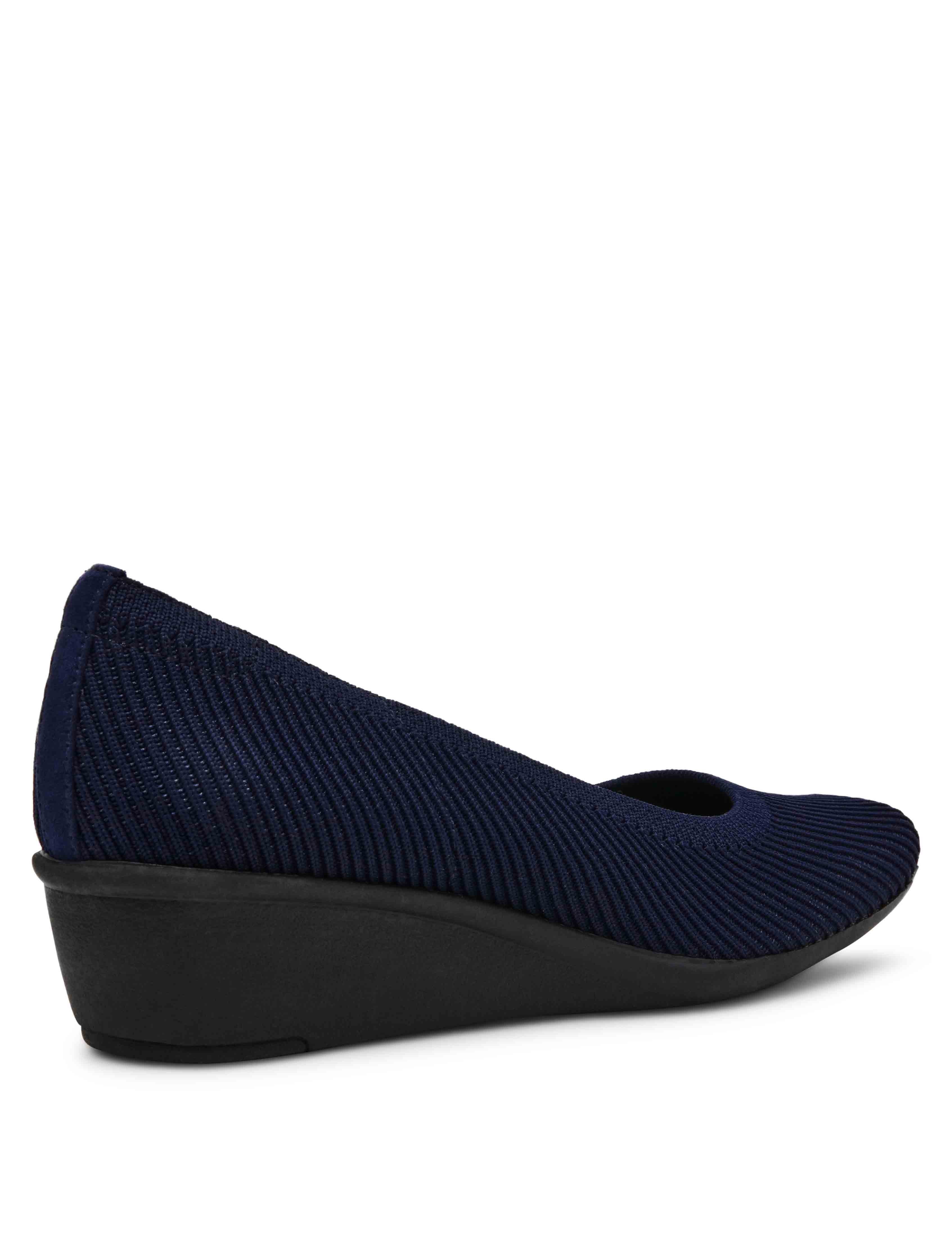 Wisher Wedge - Anne Klein Navy Knit
