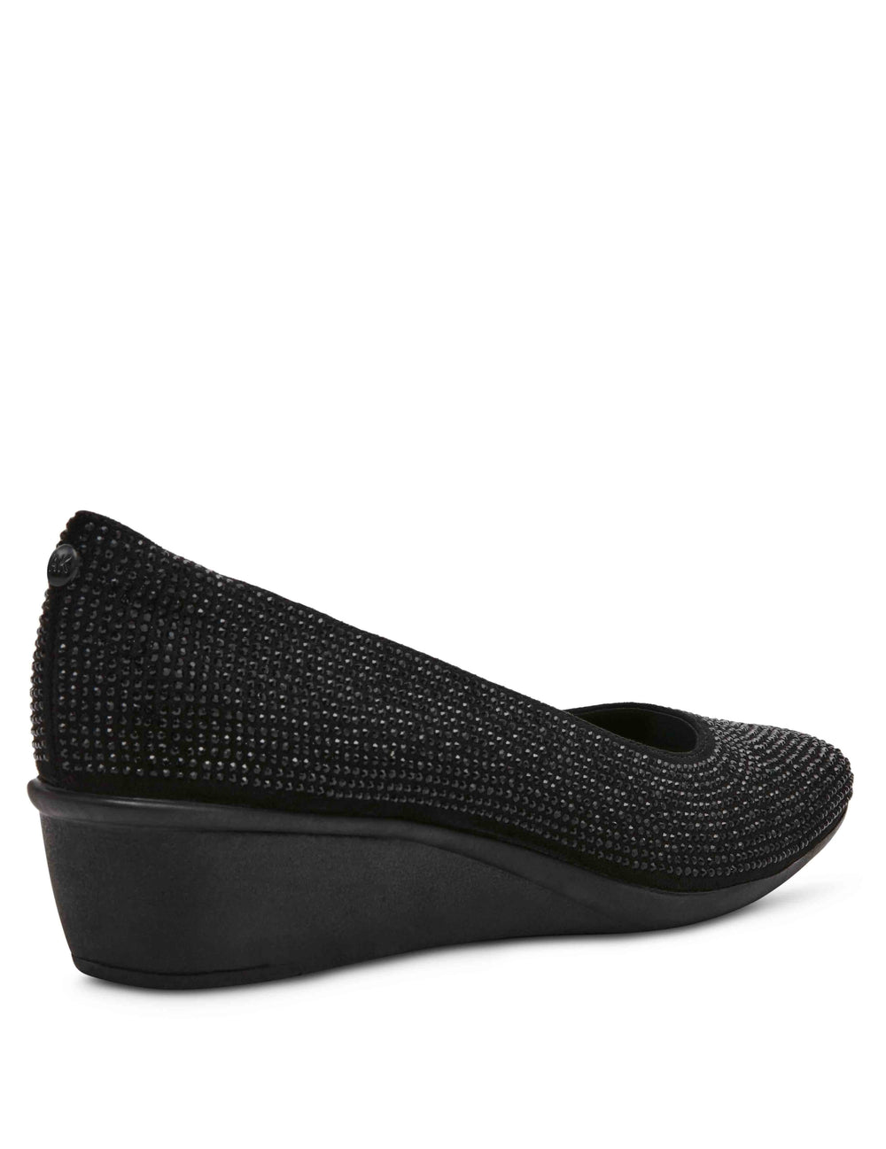 Wisher Crystal Wedge - Anne Klein Black Crystal