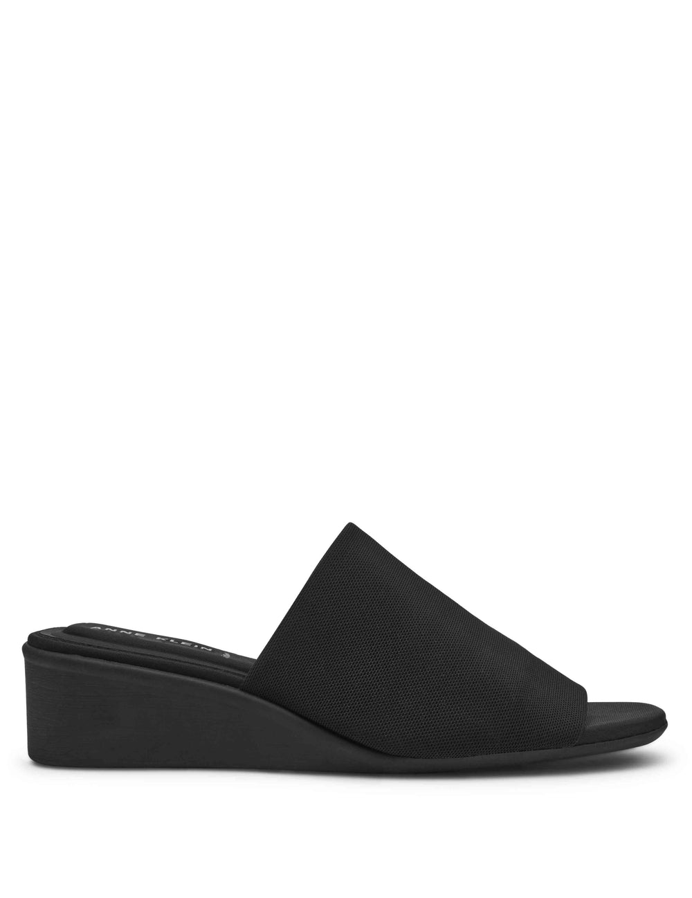 Wishful Wedge - Anne Klein Blk Stretch