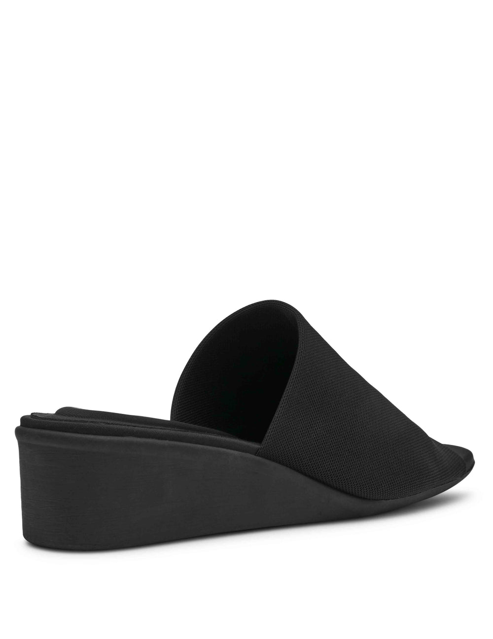 Wishful Wedge - Anne Klein Blk Stretch