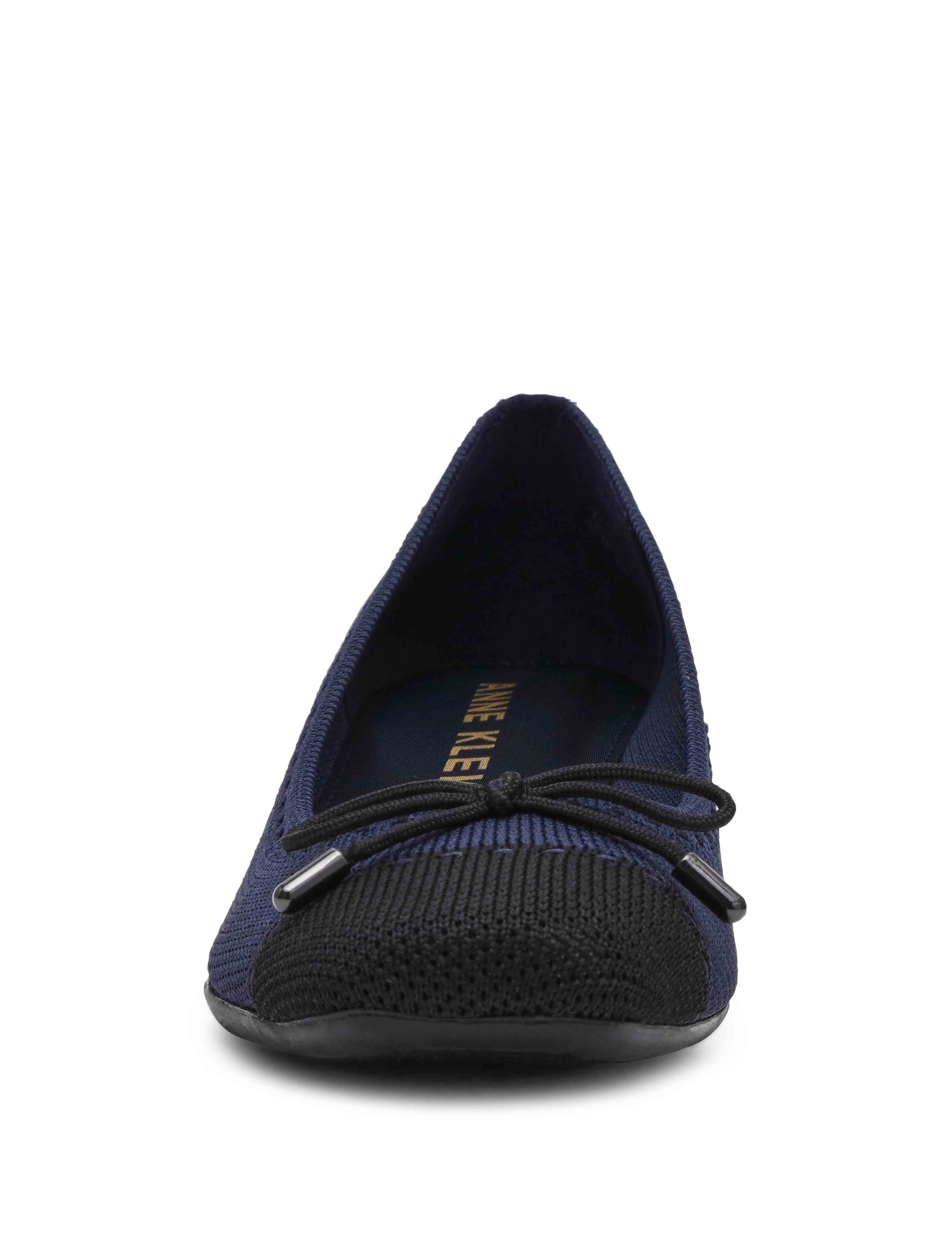 Wesson Wedge - Anne Klein Navy/Blk