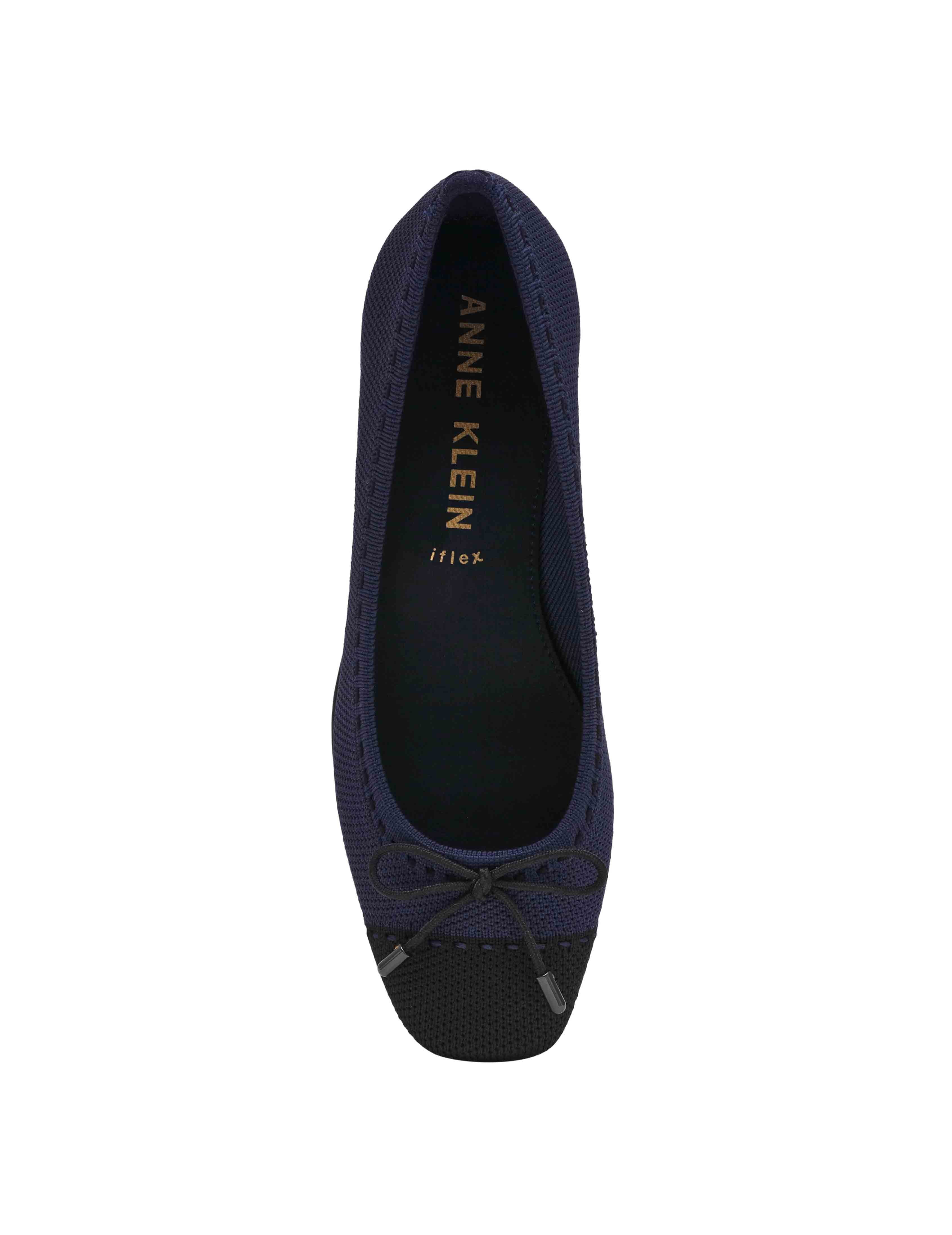 Wesson Wedge - Anne Klein Navy/Blk