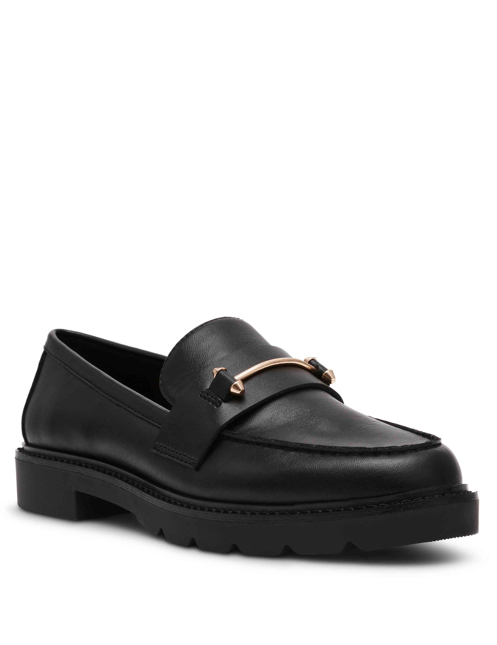 Emme Loafer - Anne Klein Black Smooth