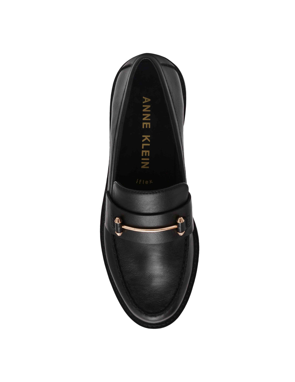 Emme Loafer - Anne Klein Black Smooth