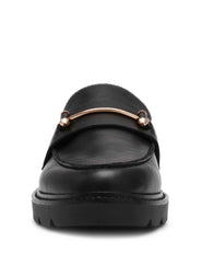 Emme Loafer - Anne Klein Black Smooth