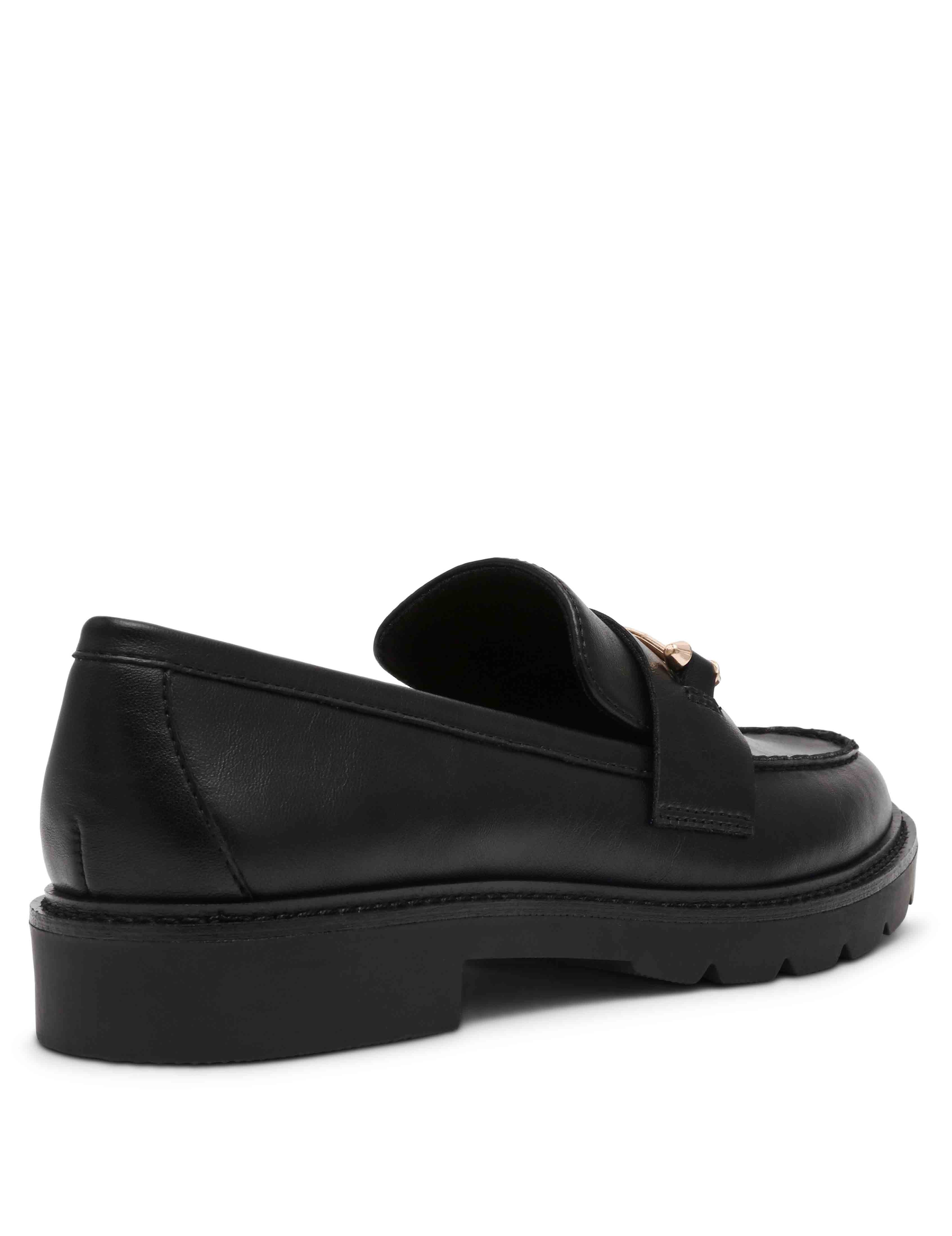 Emme Loafer - Anne Klein Black Smooth