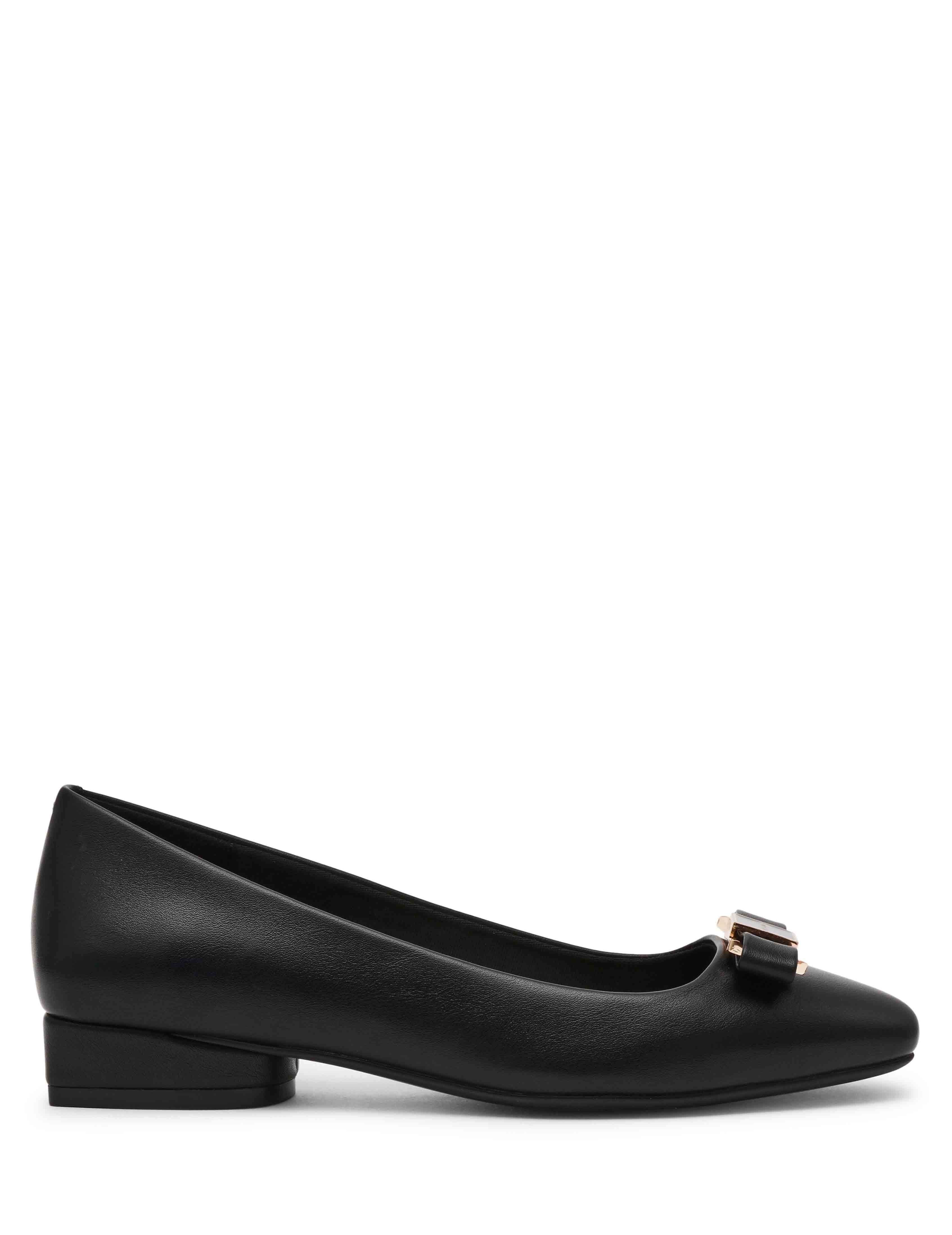 Cadey Dress Flat - Anne Klein Black Smooth