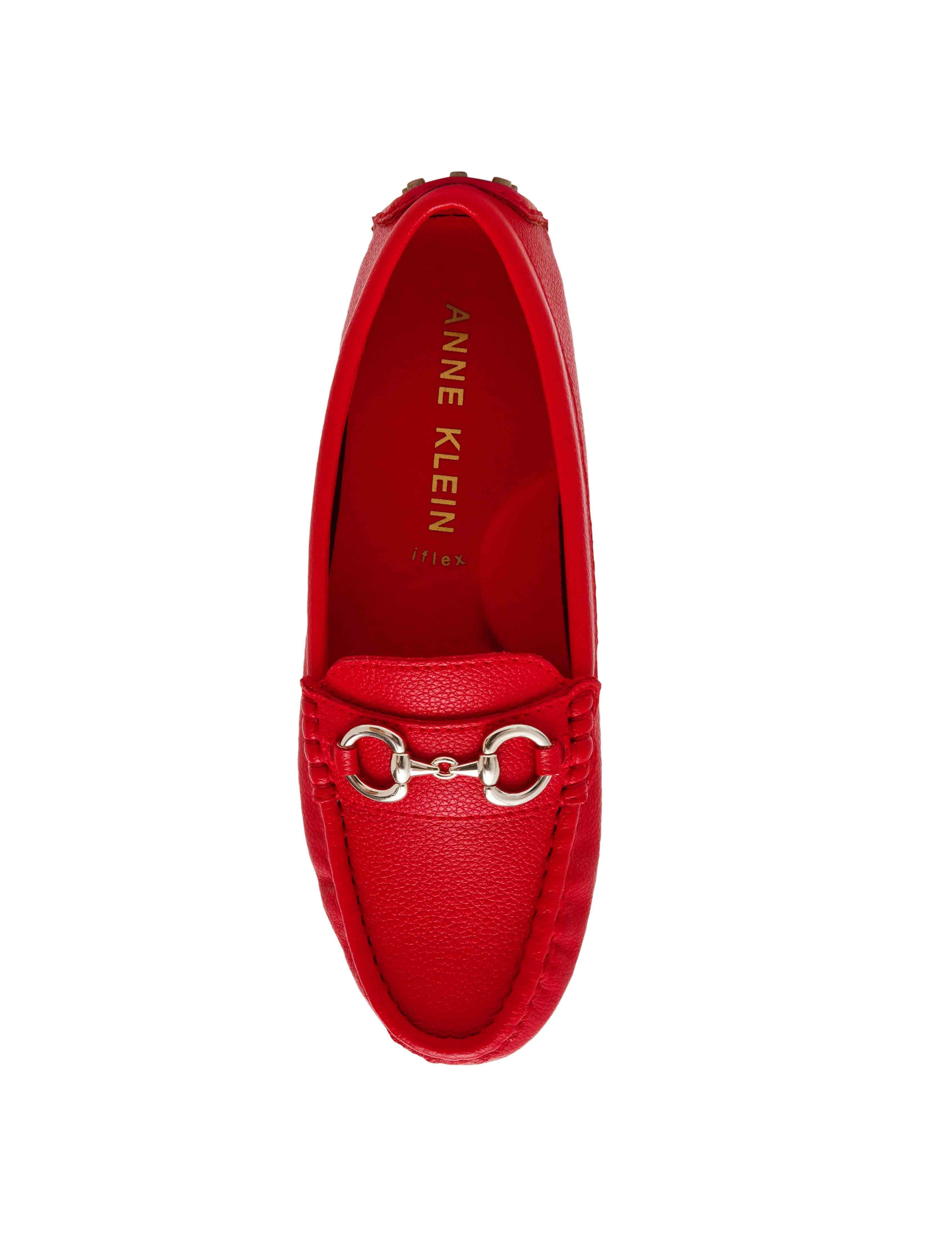 Chrystie Moccasin - Anne Klein Red