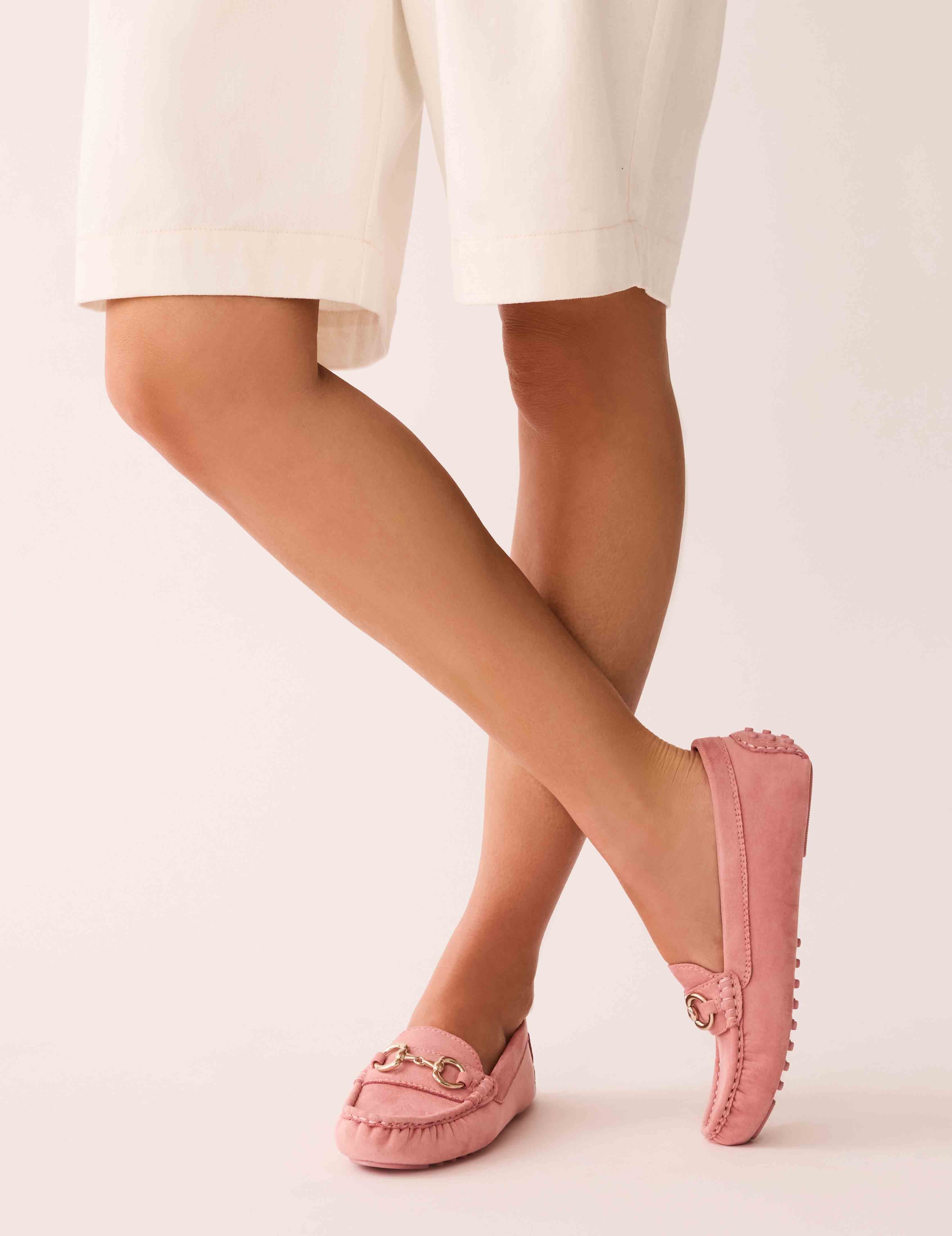 Chrystie Moccasin - Anne Klein Light Pink