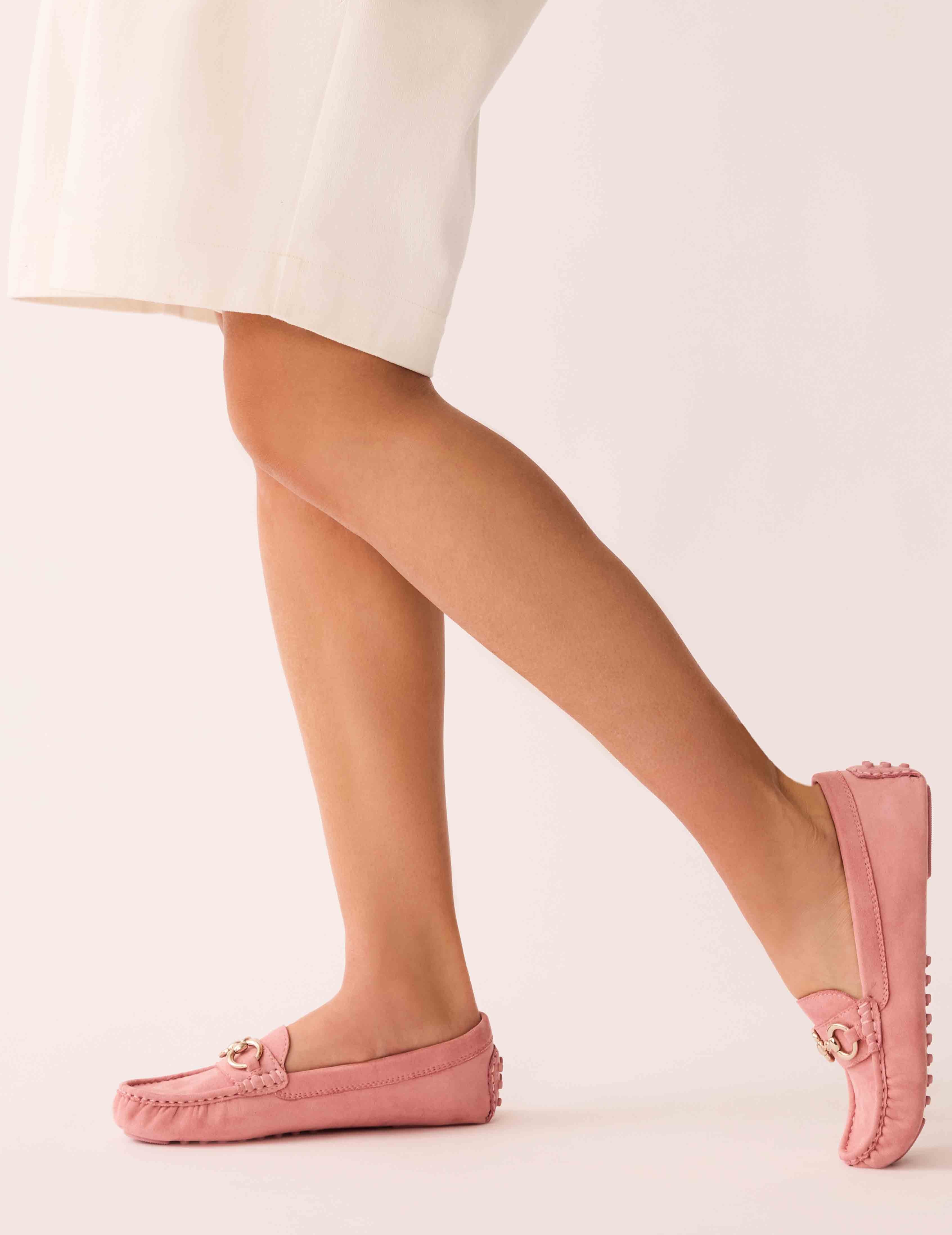 Chrystie Moccasin - Anne Klein Light Pink