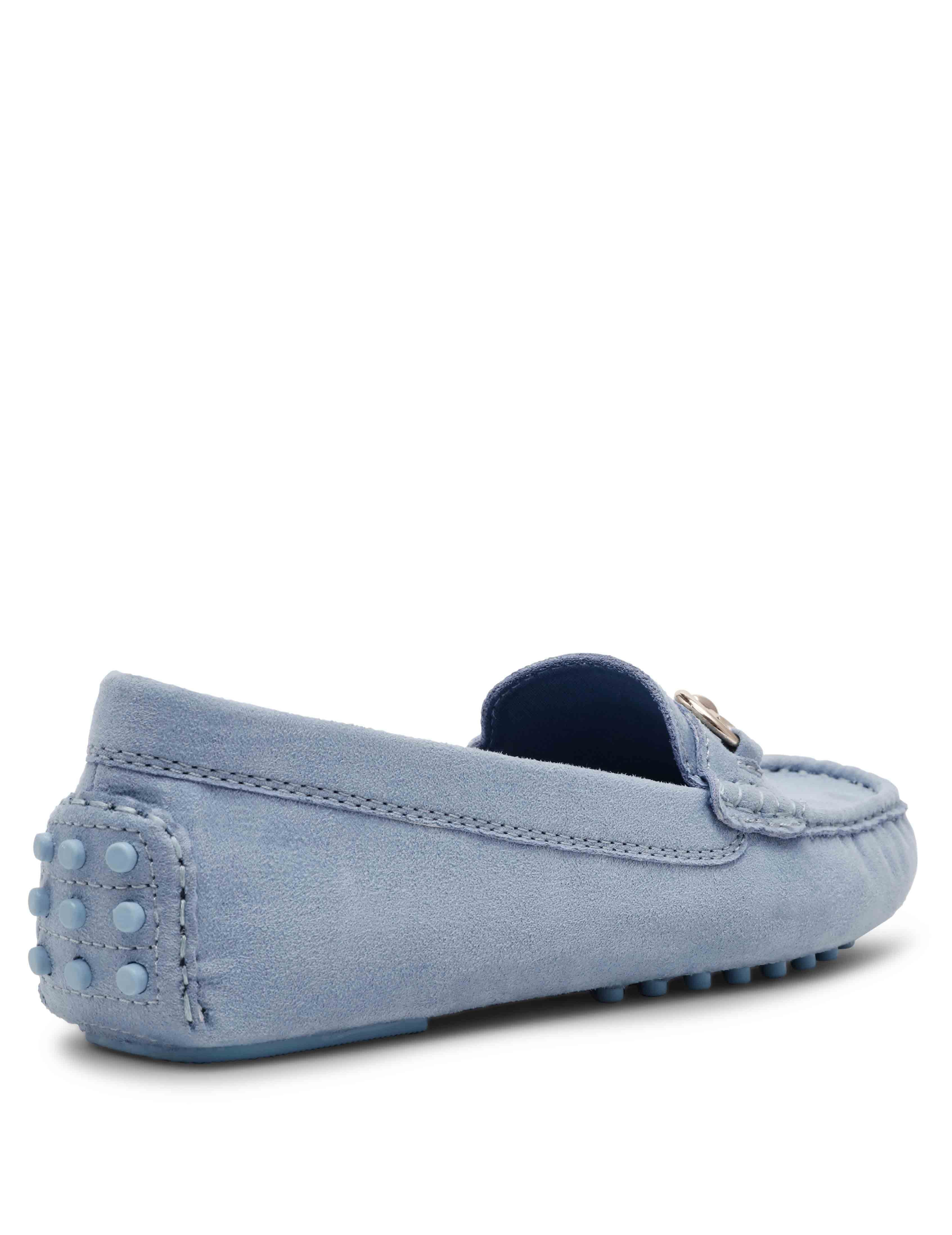 Chrystie Moccasin - Anne Klein Light Blue Denim