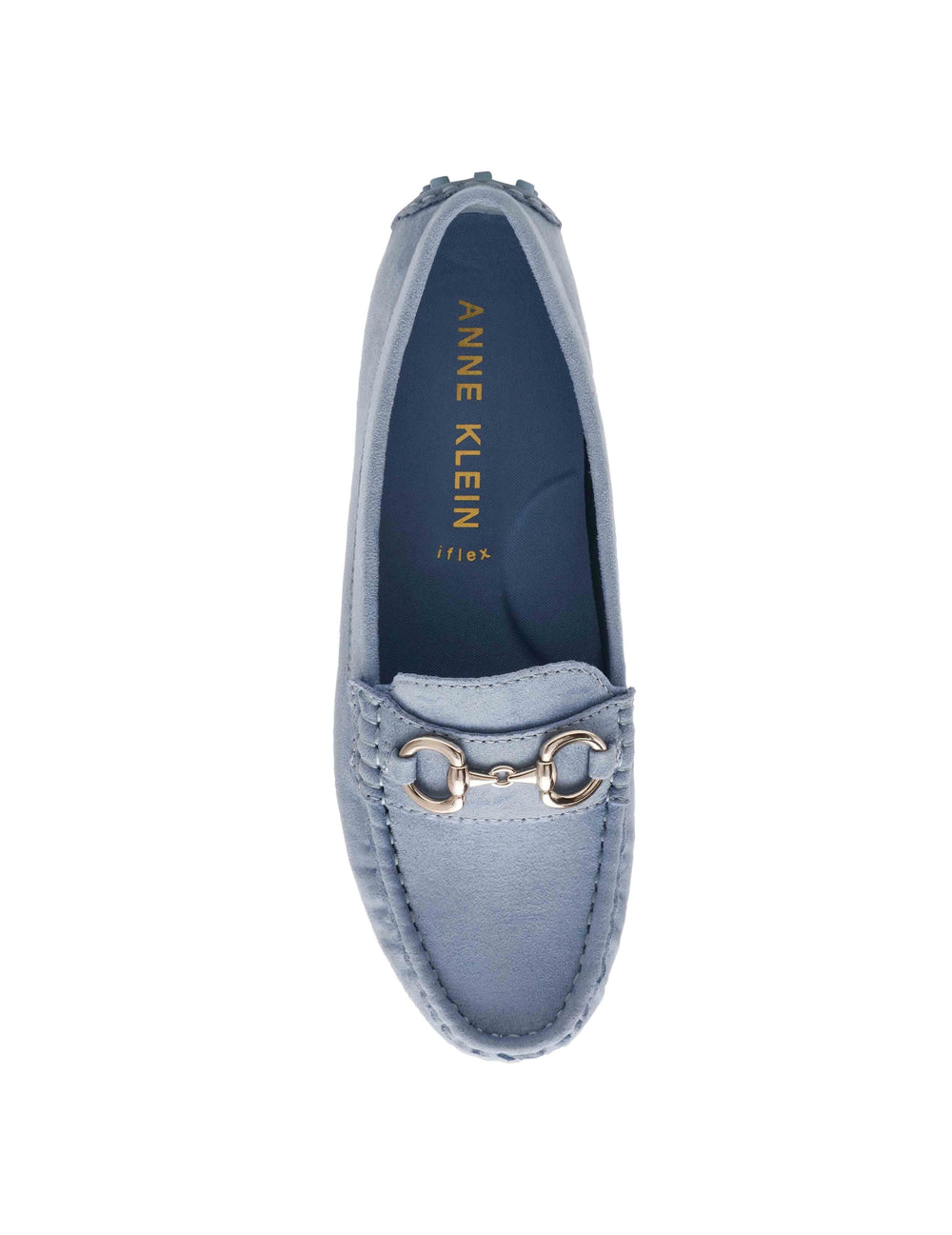 Chrystie Moccasin - Anne Klein Light Blue Denim