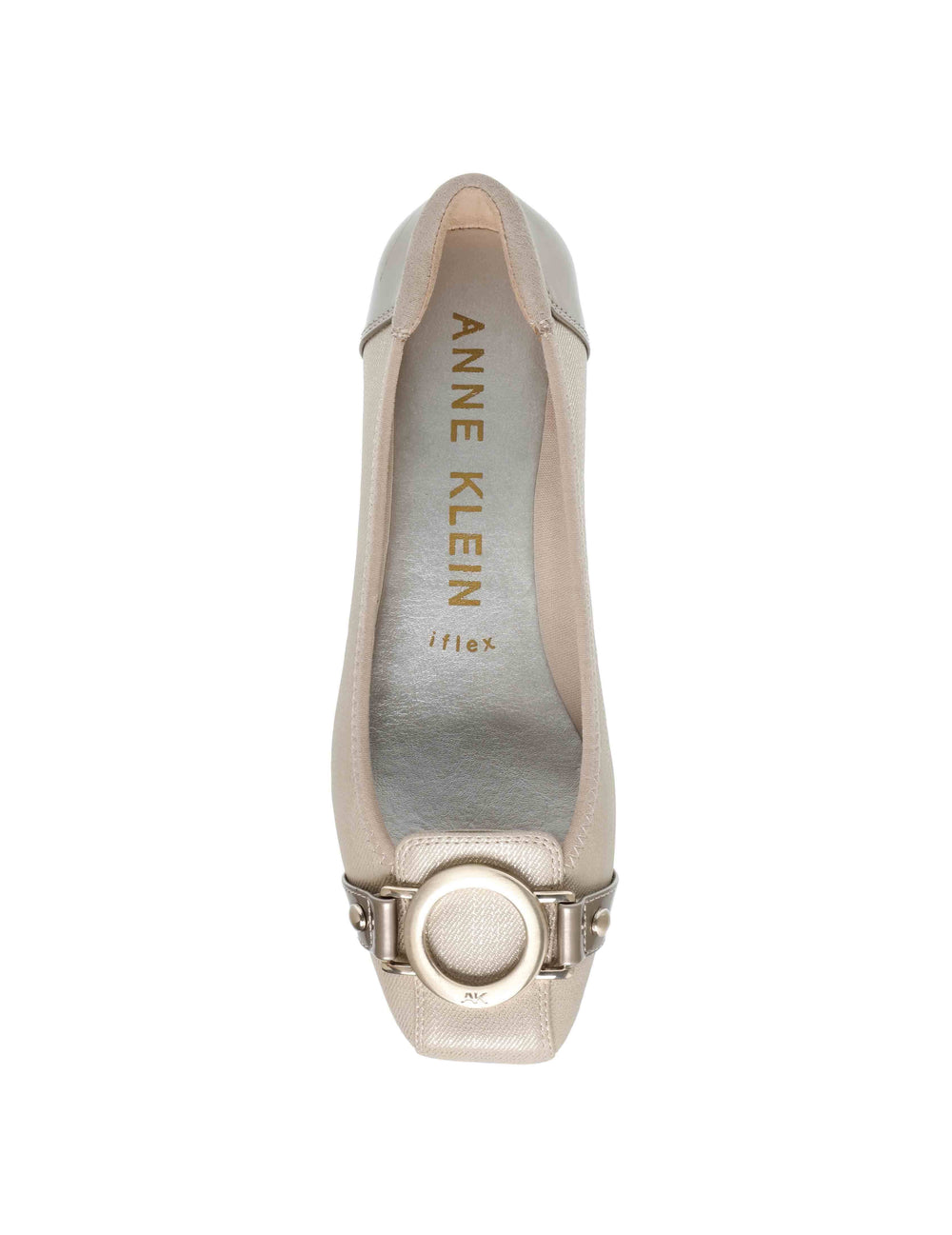 Umeko Flat-Wide - Anne Klein METALLIC