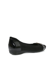 Umeko Flat-Wide - Anne Klein BLACK