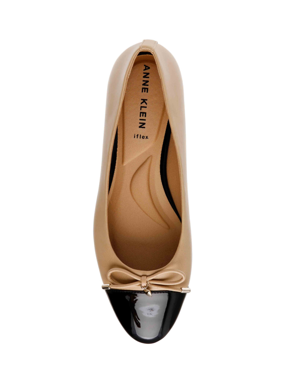 Anne Klein Luci Flat - Anne Klein Nude-Black