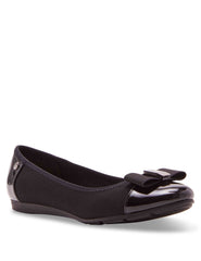 Anne Klein Alive Flat - Anne Klein Black Fabric