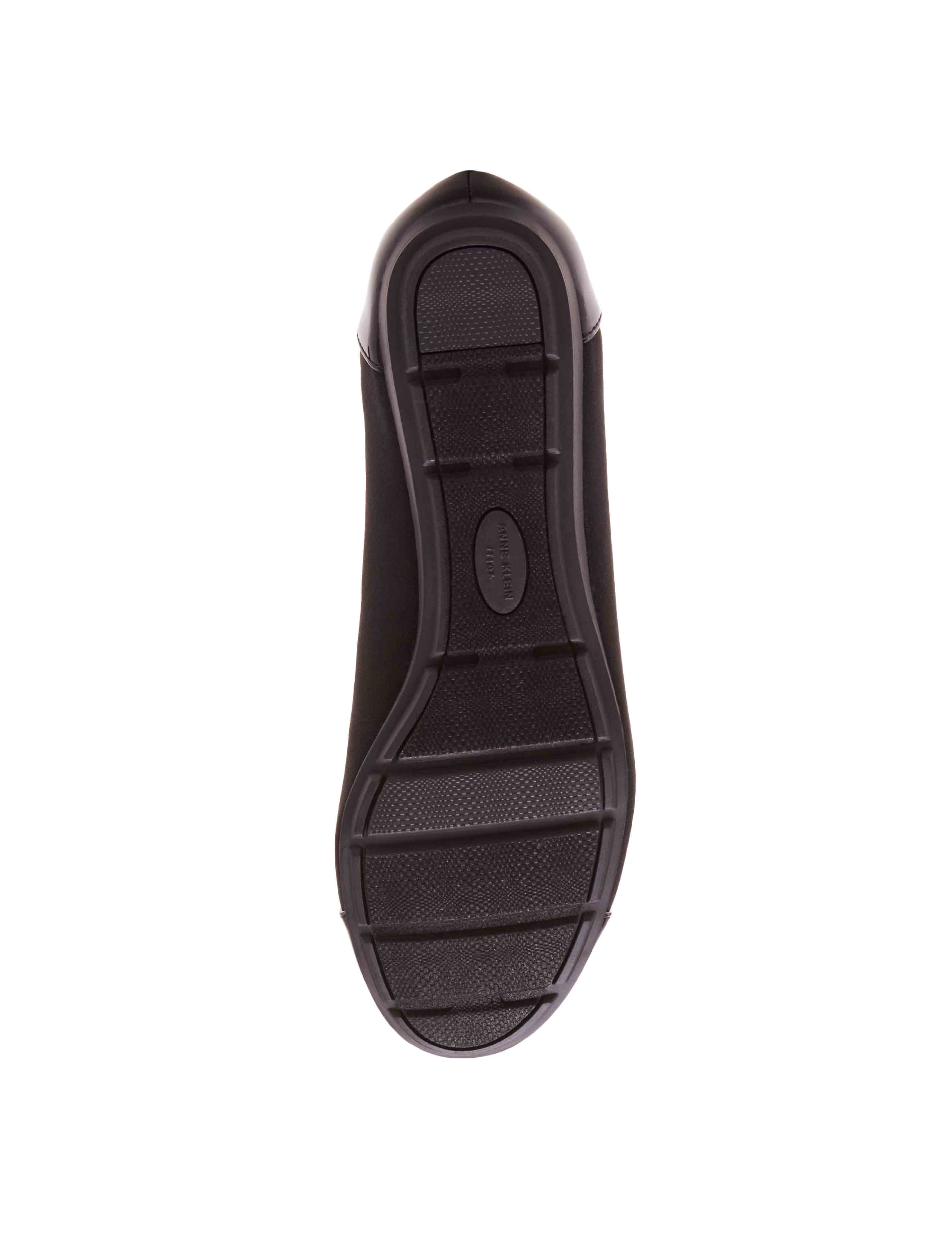 Anne Klein Alive Flat - Anne Klein Black Fabric