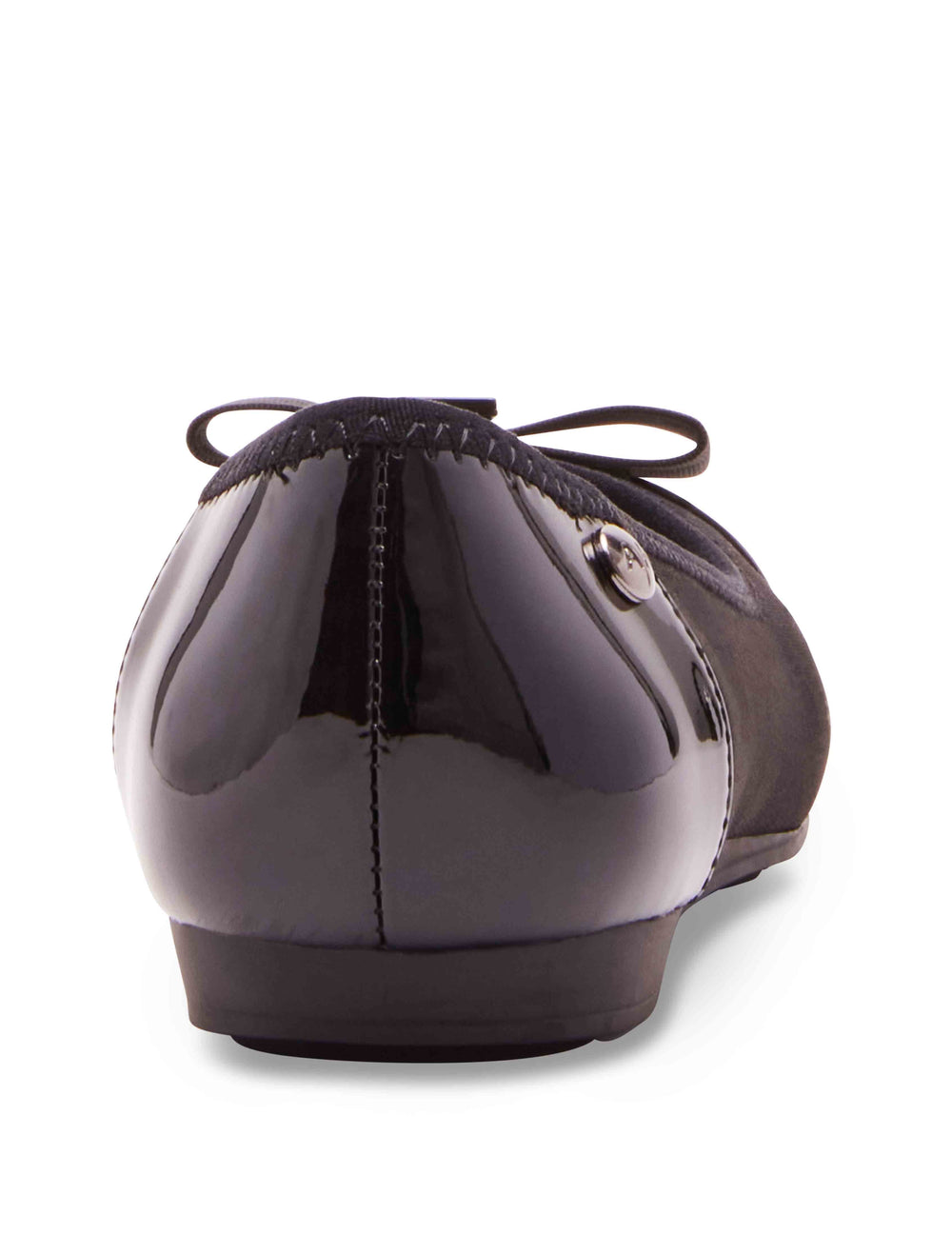 Anne Klein Alive Flat - Anne Klein Black Fabric