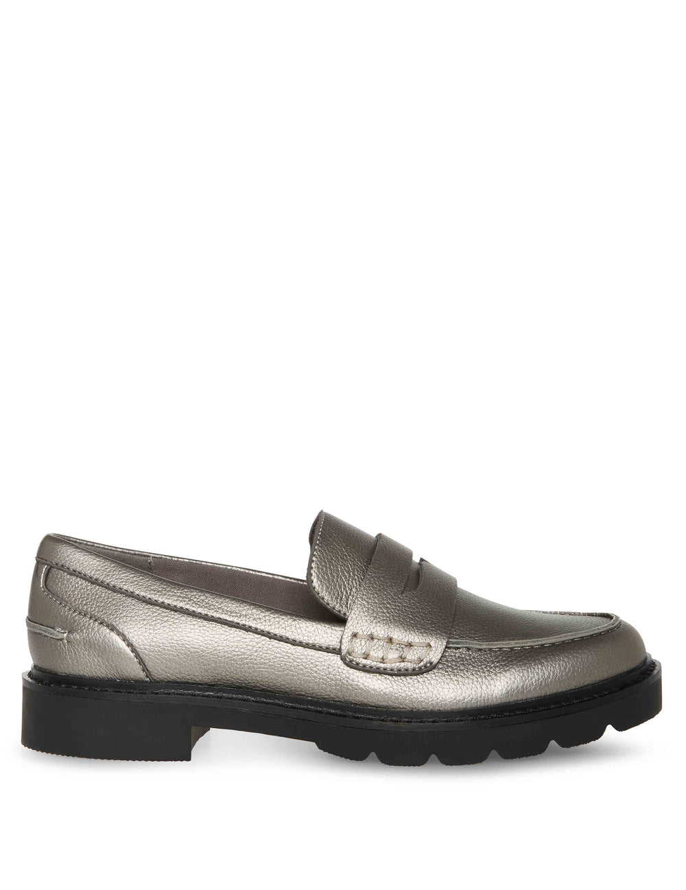 Emmylou Penny Loafer in Pewter - Anne Klein Pewter