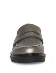 Emmylou Penny Loafer in Pewter - Anne Klein Pewter