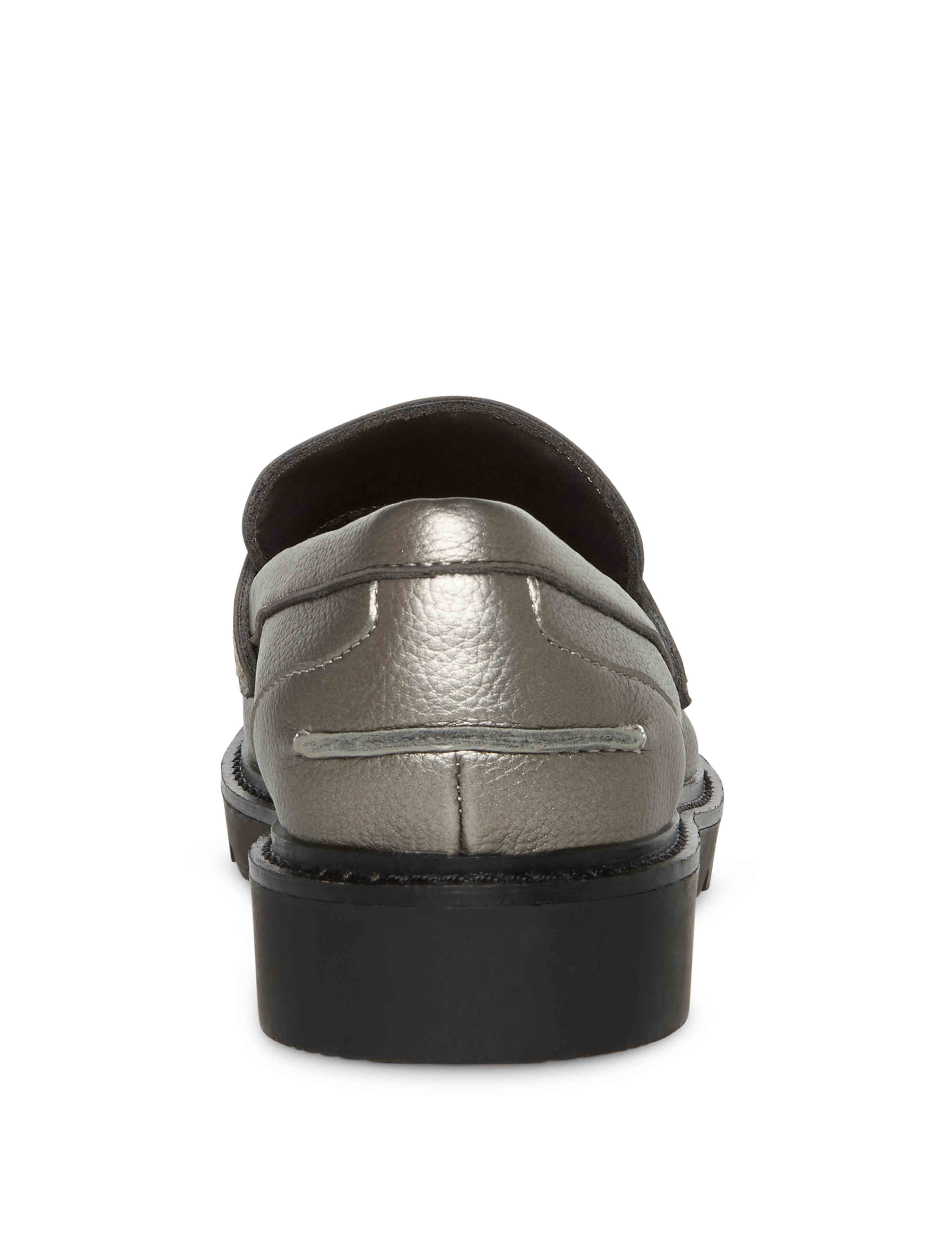 Emmylou Penny Loafer in Pewter - Anne Klein Pewter
