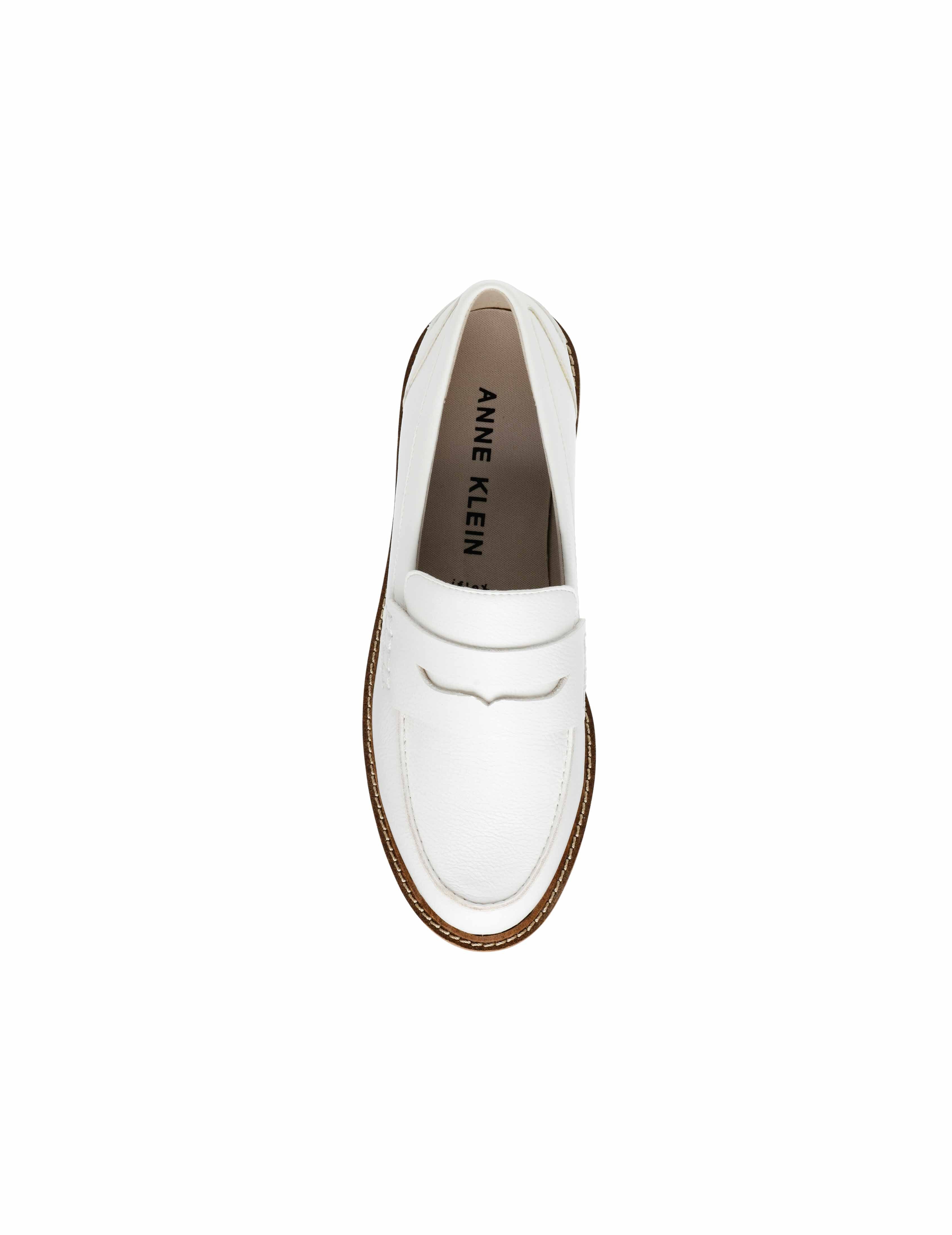 Emmylou Loafer White - Anne Klein White