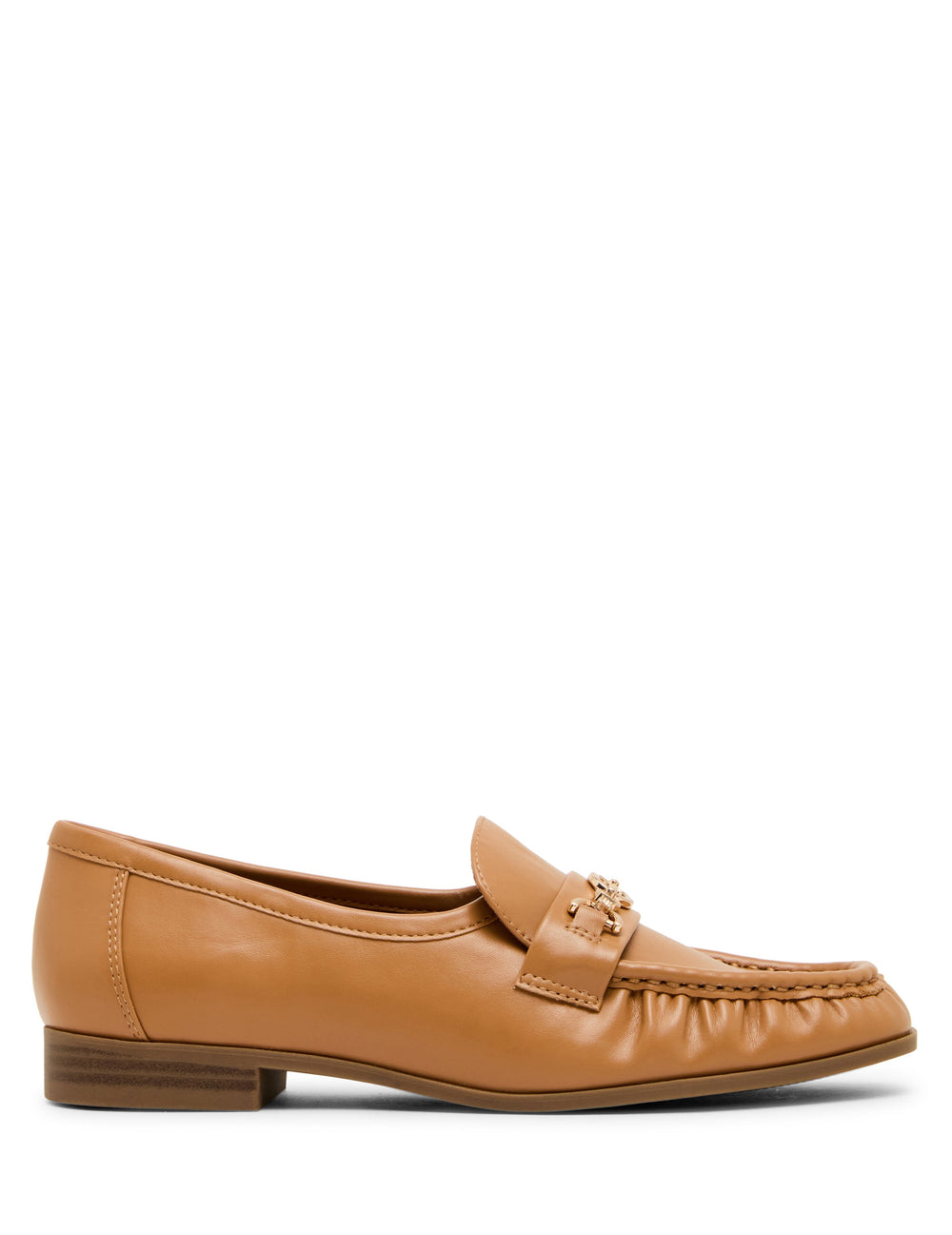 Better Loafer with Sculpted Buckle - Anne Klein Camel
