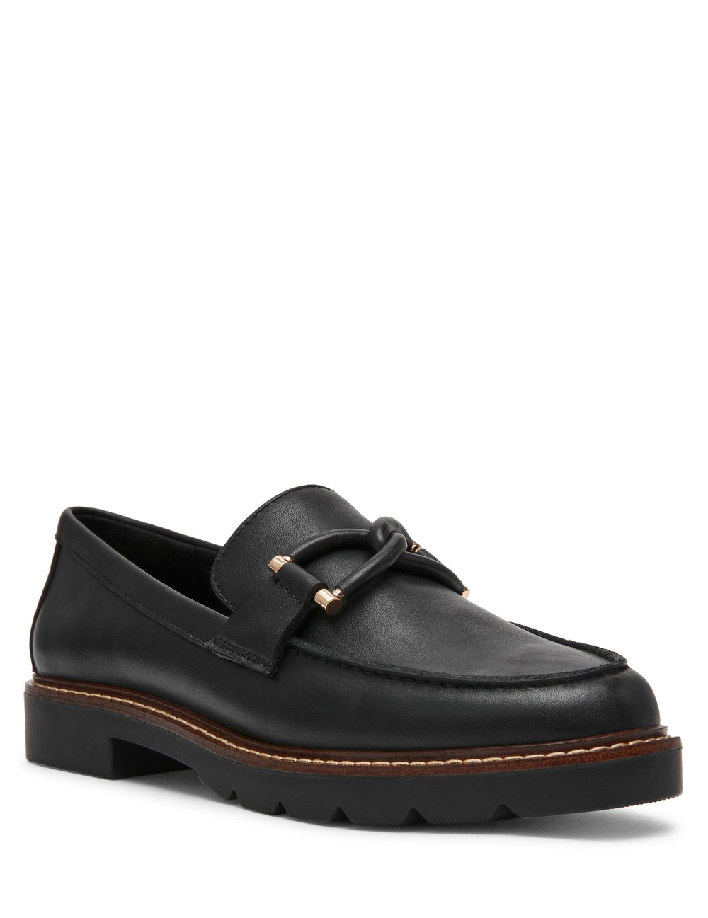 Ellison Loafer - Sophisticated Comfort - Anne Klein Black Smooth