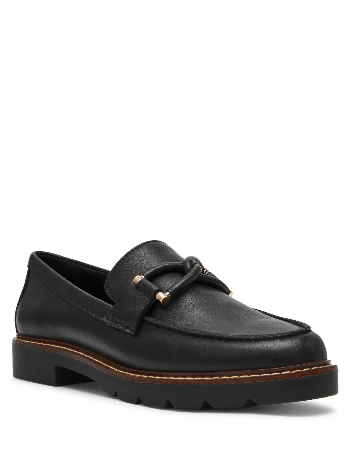 Ellison Loafer - Sophisticated Comfort - Anne Klein Black Smooth