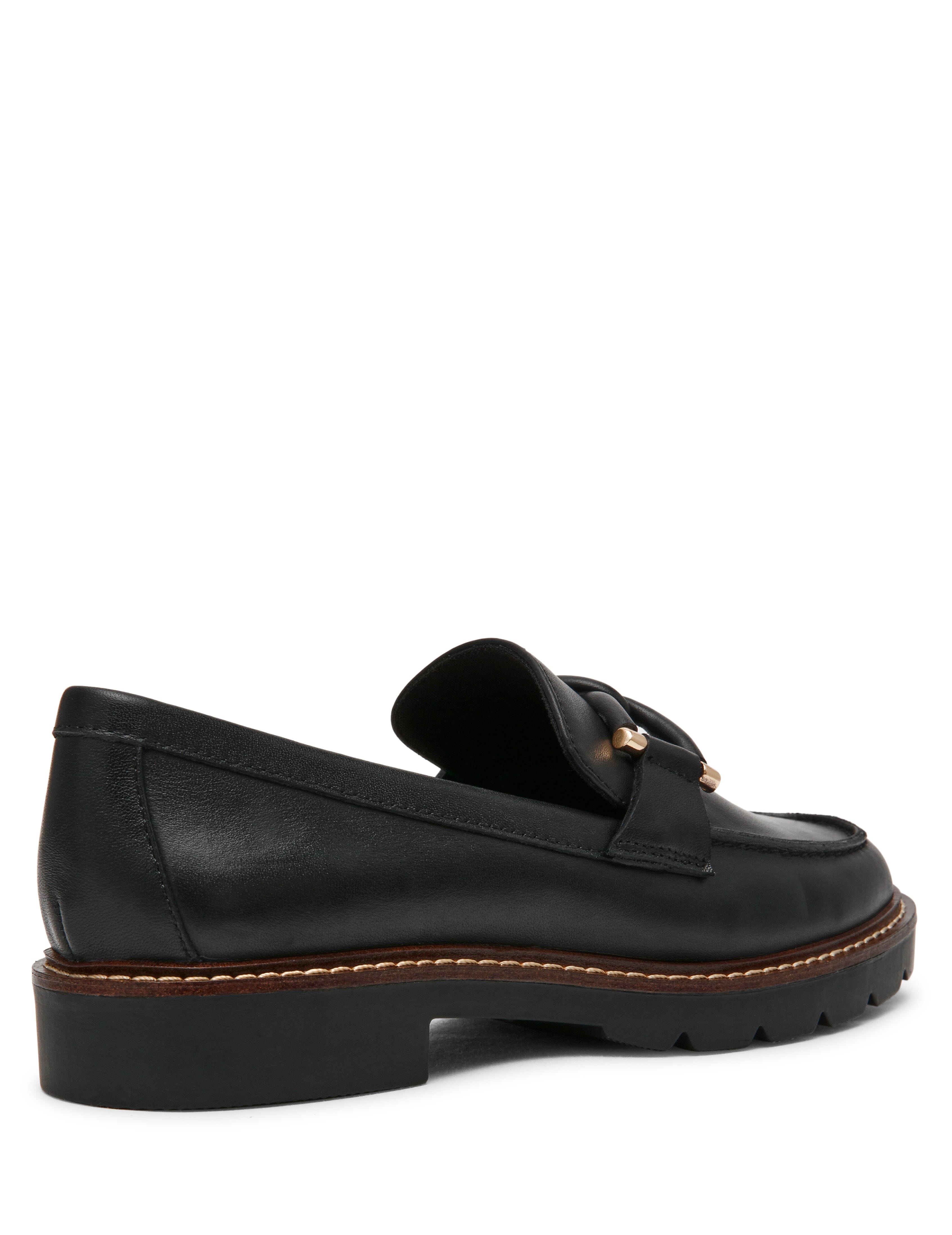 Ellison Loafer - Sophisticated Comfort - Anne Klein Black Smooth