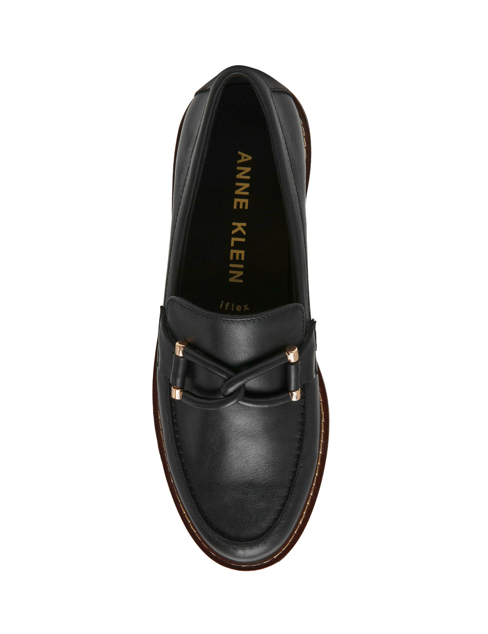 Ellison Loafer - Sophisticated Comfort - Anne Klein Black Smooth