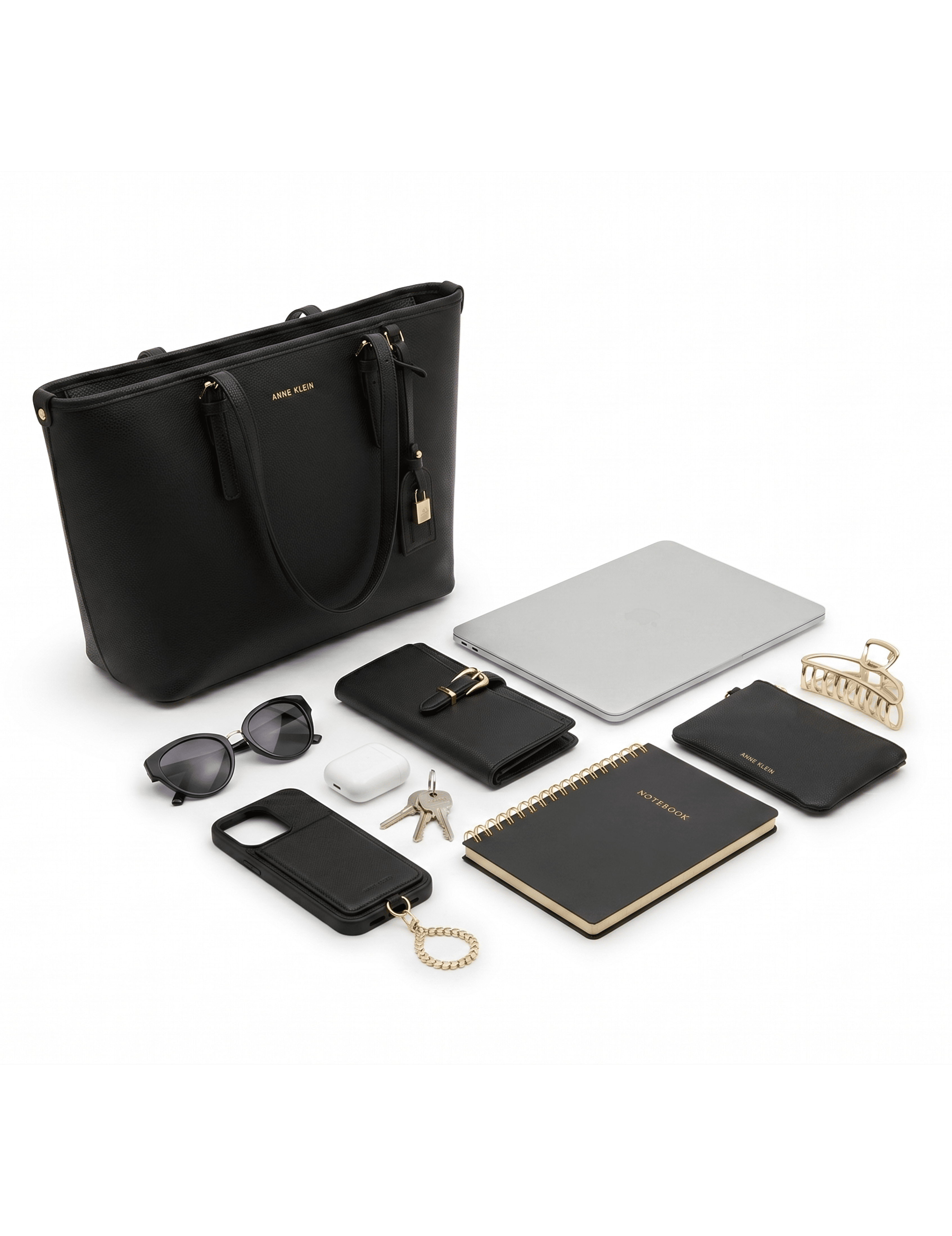 Carry All Tote - Anne Klein Black