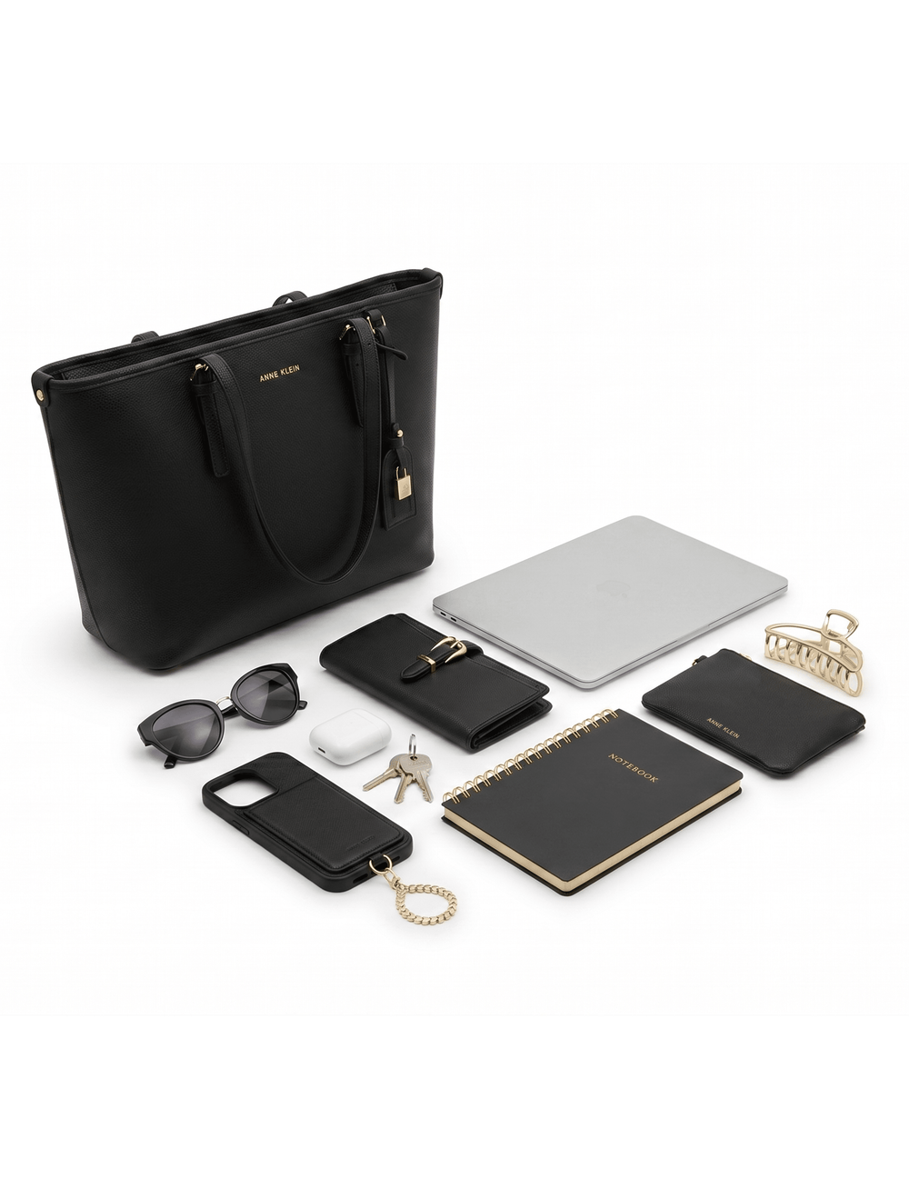 Carry All Tote - Anne Klein Black