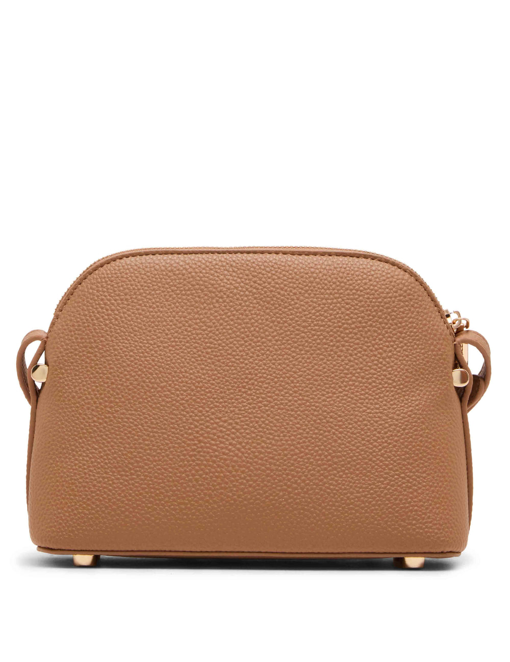 Dome Crossbody Bag with Detachable Card Case - Anne Klein Mocha