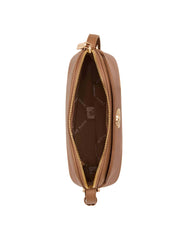 Dome Crossbody Bag with Detachable Card Case - Anne Klein Mocha