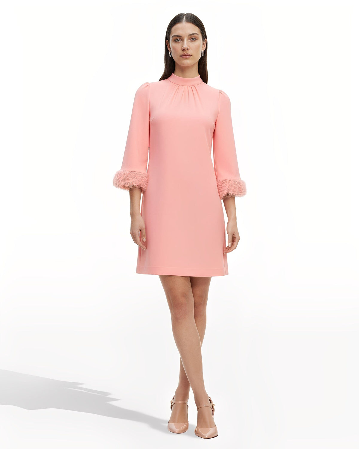 Open Back Shift Dress - Anne Klein Blossom