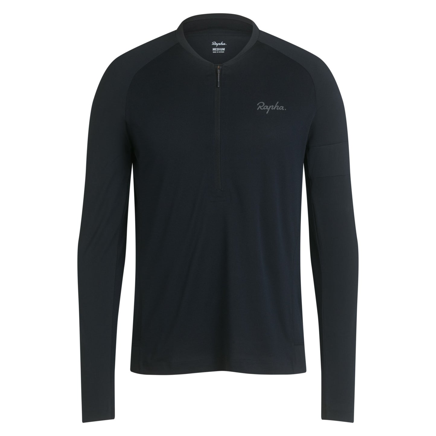 Rapha Explore Long Sleeve Zip Neck Tech T-shirt