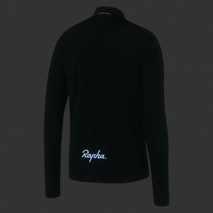 Rapha Explore Long Sleeve Zip Neck Tech T-shirt