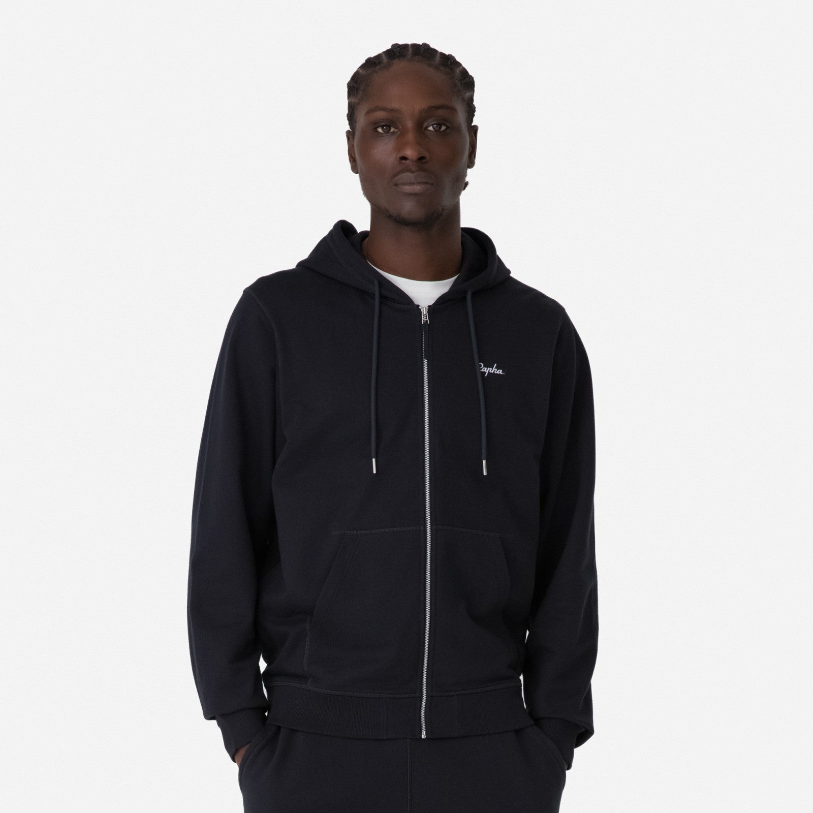 Rapha Cotton Zip Hoodie