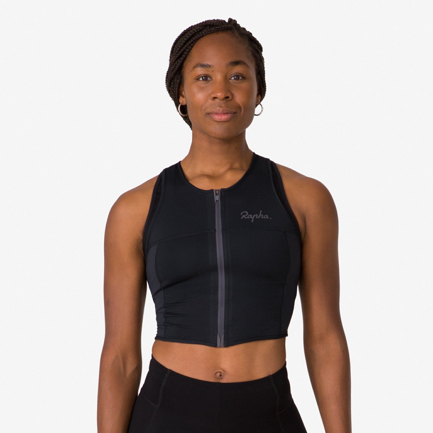 Rapha Cropped Zip Tank
