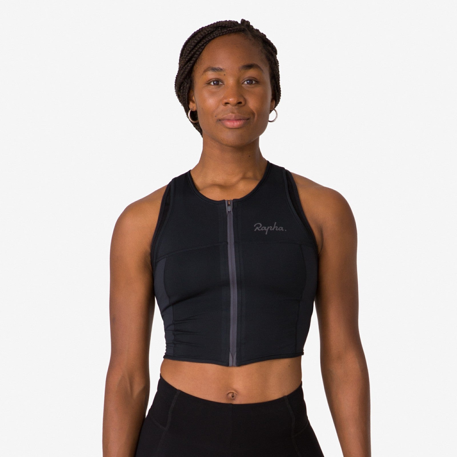 Rapha Cropped Zip Tank