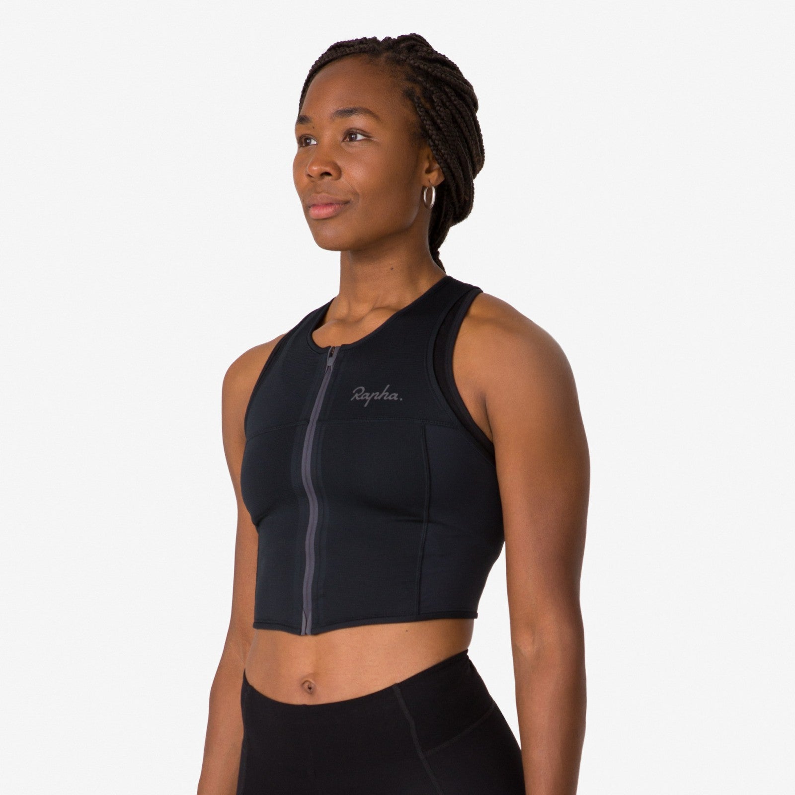 Rapha Cropped Zip Tank