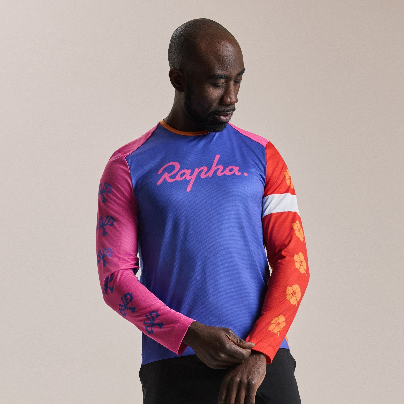 Rapha RCC + Yinka Ilori Long Sleeve Tech Tee