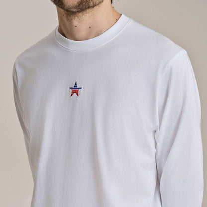 Rapha USA Long Sleeve Cotton T-Shirt