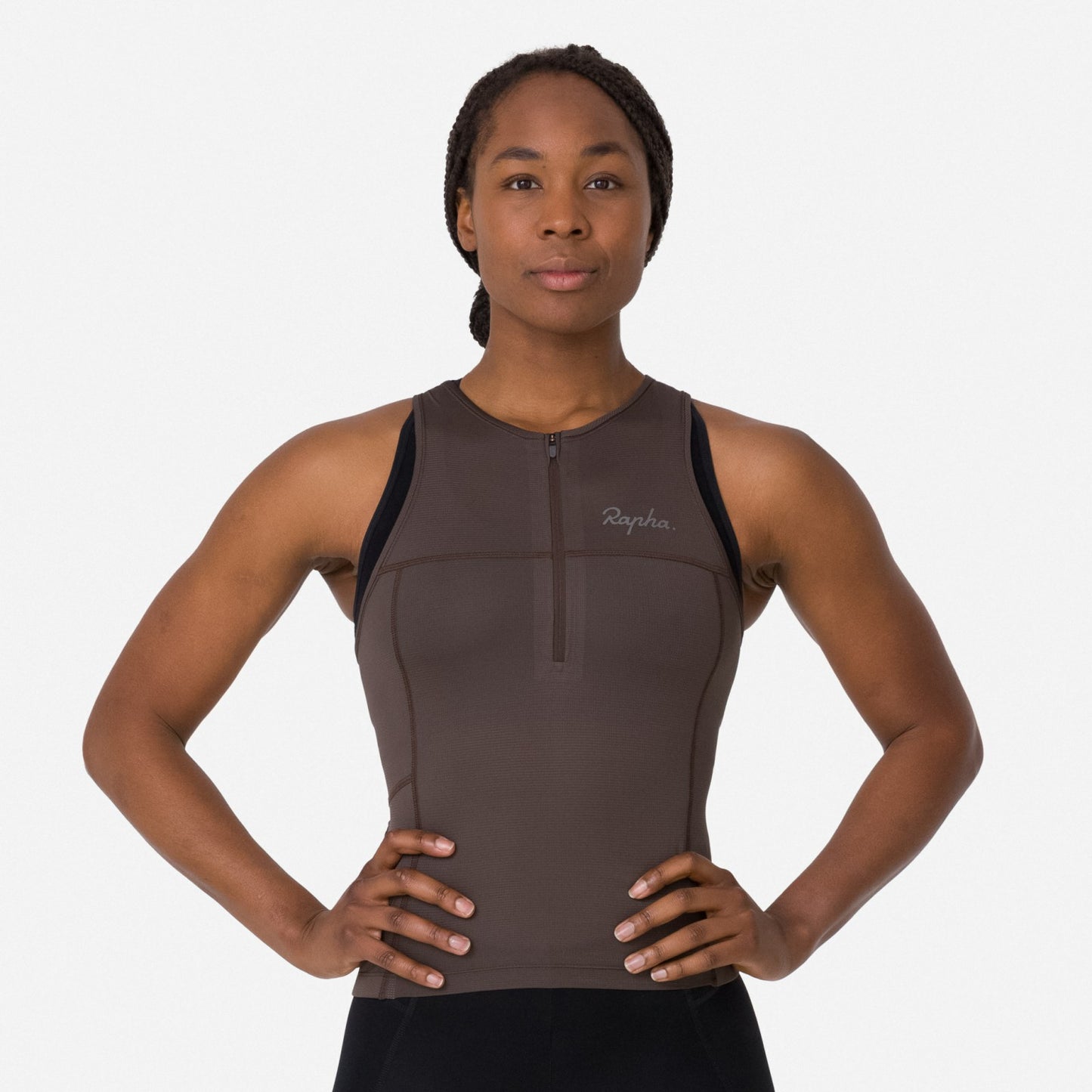 Rapha Half Zip Tank
