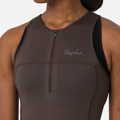 Rapha Half Zip Tank