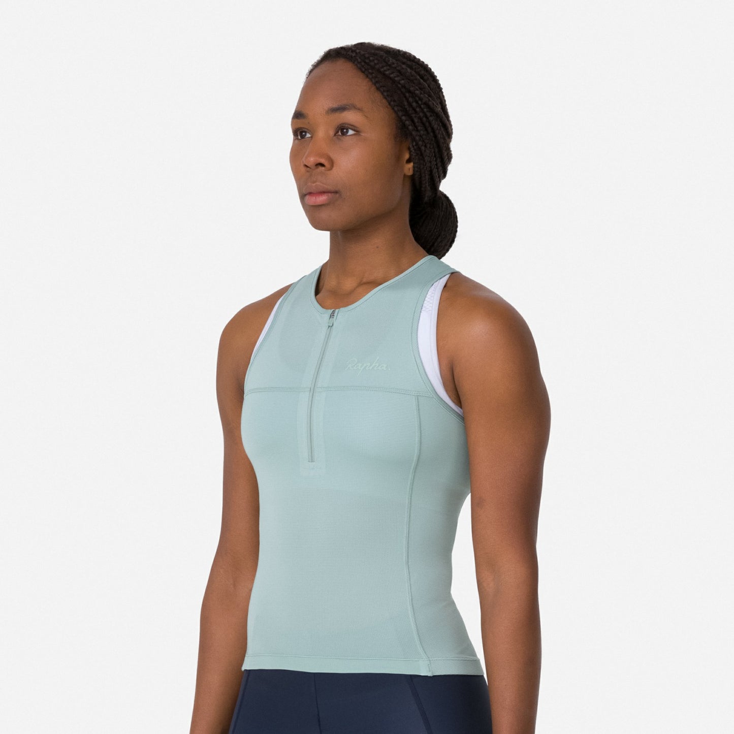 Rapha Half Zip Tank