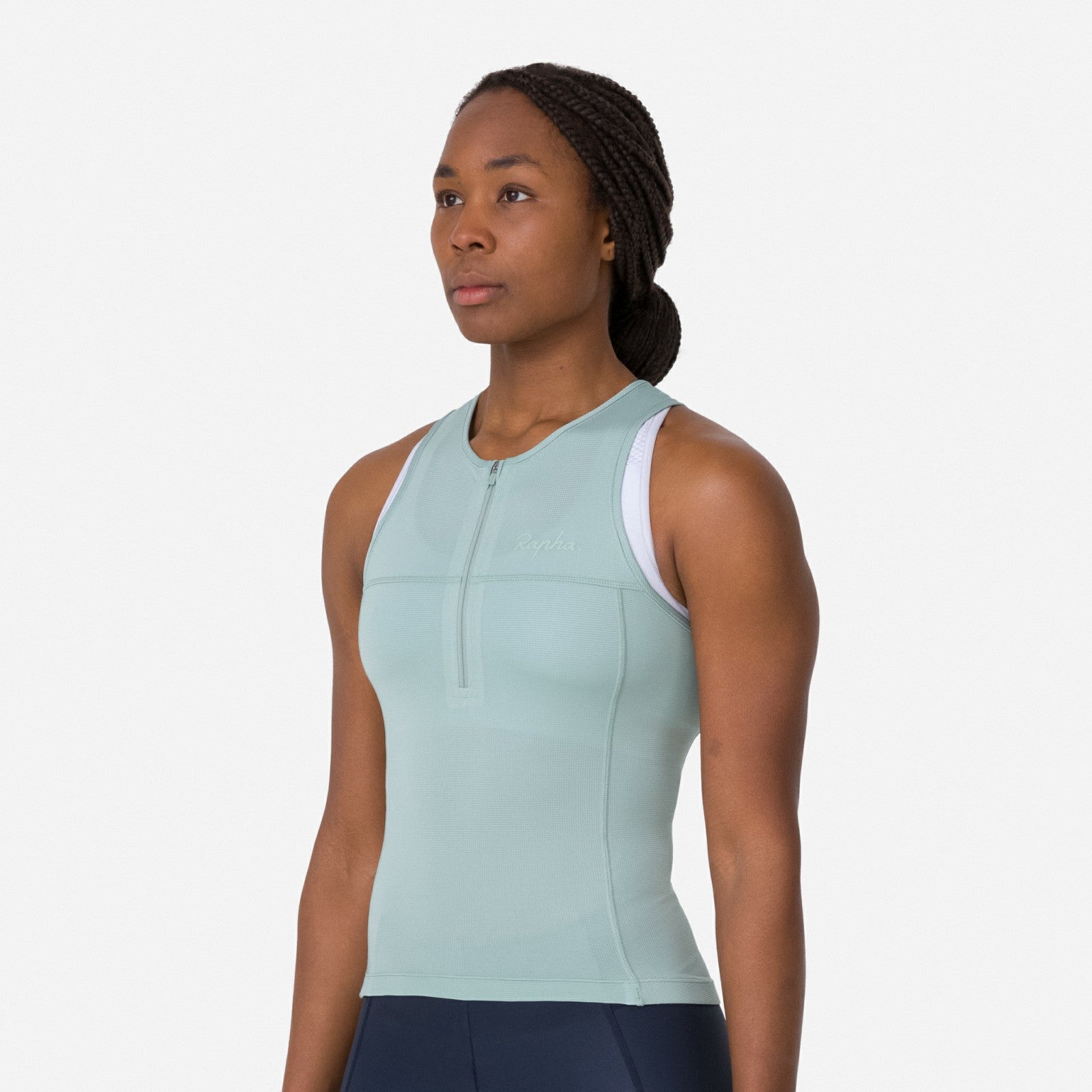 Rapha Half Zip Tank