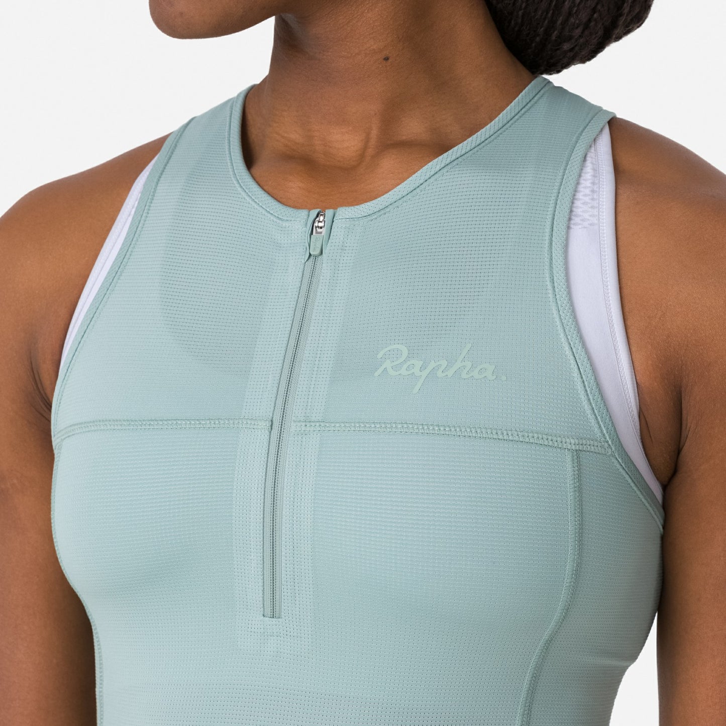Rapha Half Zip Tank